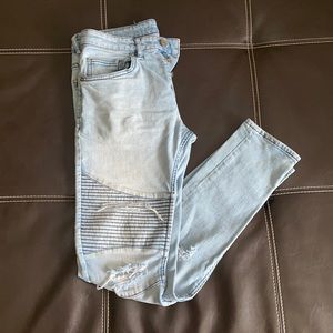 FASHION NOVA Skinny jeans, Size 32, Color Blue